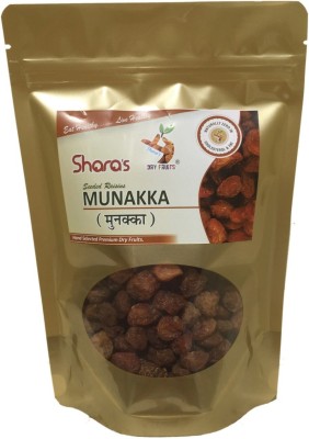 Shara's Premium Munakka with Seeds I Raisins(400 g)