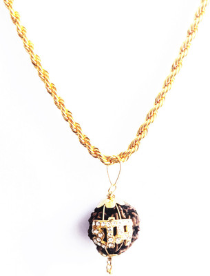 Maaji Fancy & Beautiful Lord Shree Ram Word Locket With Golden Chain(20-22inc) Gold-plated Metal, Alloy Locket Set