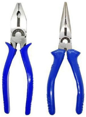 DHATRI TOOLS PLIER WITH NOSE PLIER Combination Snap Ring Plier(Length : 8 inch)