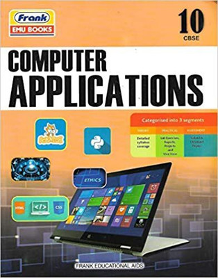 Frank. Computer Applications Cbse Class- 10(Paperback, DEVASHIS CHAKRABORTY)