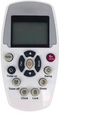 Kishore Traders Compatible AC Remote Control for AC Whirlpool Remote Controller(White)