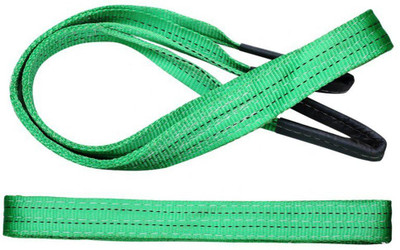 SB Chavan WEBBING SLING 2 TON 6 MTR Safety Lock(Green)