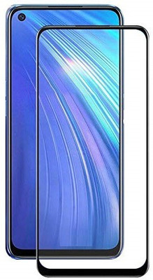 Bodoma Edge To Edge Tempered Glass for Realme Q2(Pack of 1)