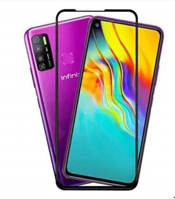 GDBUY Edge To Edge Tempered Glass for Infinix Hot 9(Pack of 1)
