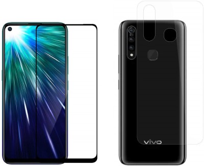 Casesily Front and Back Tempered Glass for Vivo Z5x 2020(Pack of 2)