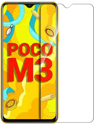 RRTBZ Impossible Screen Guard for Poco M3(Pack of 1)