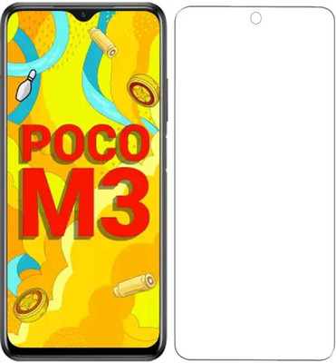 RRTBZ Impossible Screen Guard for Poco M3(Pack of 1)