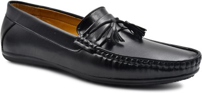 Royal Cruzz Loafers Mocassin For Men(Black , 6)