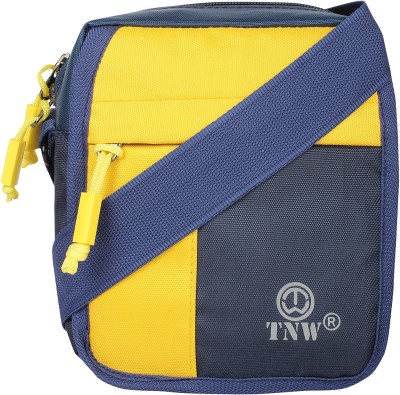 TnW Blue, Yellow Sling Bag Handy Sling