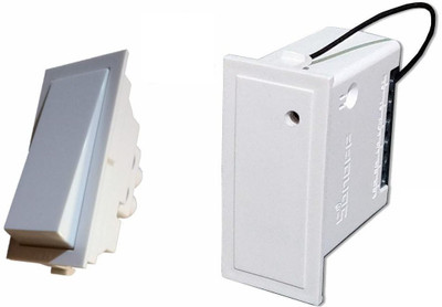 Bem Switch Integration - Anchor Roma Compatible WiFi Smart Switch Retrofit Bundled with Anchor Roma Switch(White)