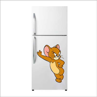 Art Kafe 38 cm Jerry Fridge Sticker Self Adhesive Sticker(Pack of 1)