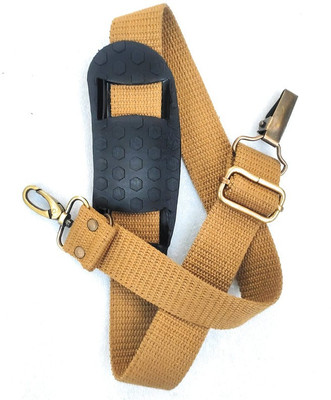 START NOW Gun Belt, Hand-Made, Made up of Cotton, a Buckle Used for Easy Attachment and a Fully Rubberized Gripper for a Perfect Grip. Strap(Yellow)