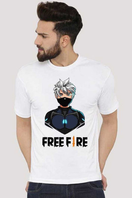 RP Collection Graphic Print Men Round Neck White T-Shirt