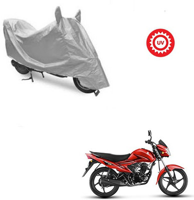 saanvi Two Wheeler Cover for Suzuki(Hayate, Black)