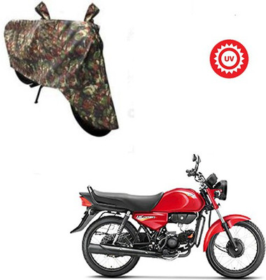 saanvi Two Wheeler Cover for Hero(CD Dawn, Multicolor)