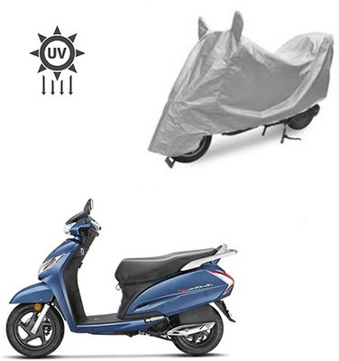 Atulit enterprises Two Wheeler Cover for Honda(Activa 125, Silver)