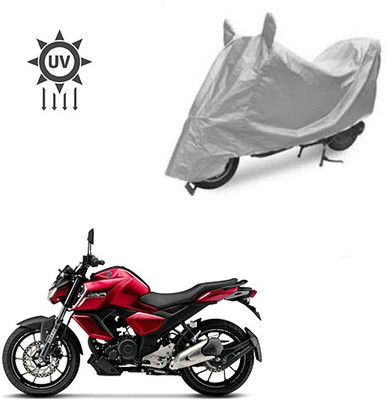 Atulit enterprises Two Wheeler Cover for Yamaha(FZ-S, Silver)