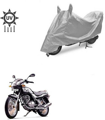 Atulit enterprises Two Wheeler Cover for TVS(Fiero F2, Silver)