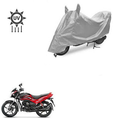 Atulit enterprises Two Wheeler Cover for Honda(Passion Xpro, Silver)