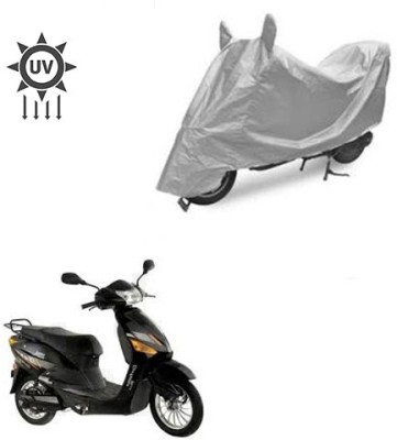 Feel heaven Two Wheeler Cover for Hero(Electric Zippy, Silver)