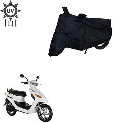 Atulit enterprises Two Wheeler Cover for Indus(Yo Electron, Black)