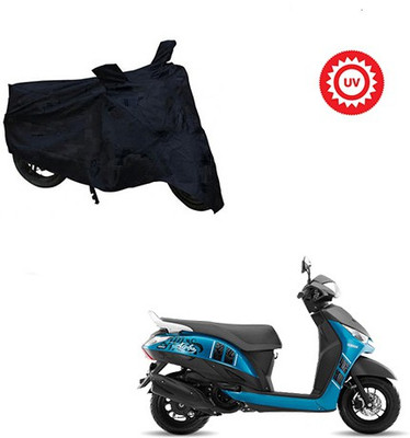 saanvi Two Wheeler Cover for Yamaha(Alpha, Silver)