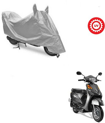 RPSENTTERPR Waterproof Two Wheeler Cover for Indus(Yo Spark, Silver)