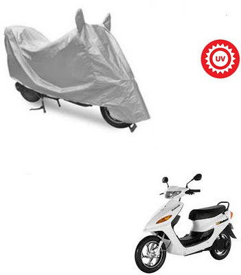 RPSENTTERPR Waterproof Two Wheeler Cover for Indus(Yo Electron, Silver)