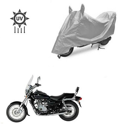 Atulit enterprises Two Wheeler Cover for Bajaj(Avenger 220 DTS-i, Silver)