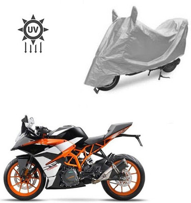 Atulit enterprises Two Wheeler Cover for KTM(RD 350, Silver)