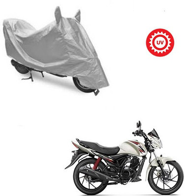 saanvi Two Wheeler Cover for Suzuki(Sling Shot, Black)