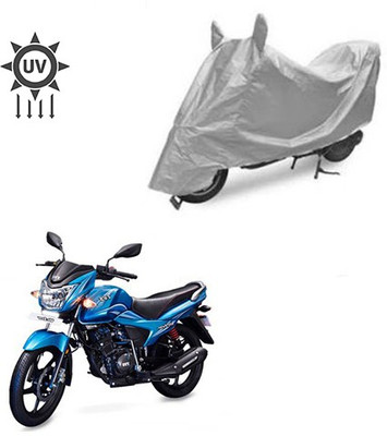 Atulit enterprises Two Wheeler Cover for TVS(Victor New, Silver)