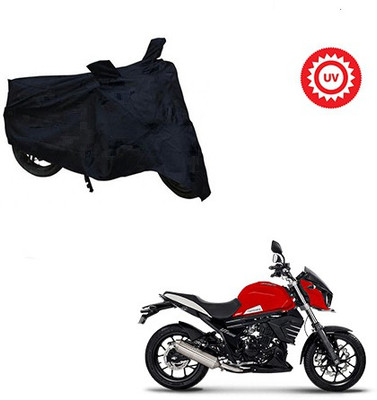 saanvi Two Wheeler Cover for Mahindra(Mojo, Silver)