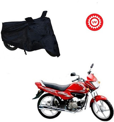 saanvi Two Wheeler Cover for Hero(Splendor NXG, Silver)