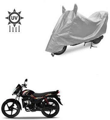Atulit enterprises Two Wheeler Cover for Mahindra(Pantero, Silver)