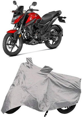 BHA Waterproof Two Wheeler Cover for Honda(X-Blade, Silver)