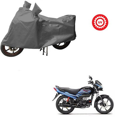 RPSENTTERPR Waterproof Two Wheeler Cover for Honda(Passion Pro, Grey)