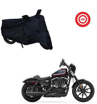 saanvi Two Wheeler Cover for Harley Davidson(XL 1200, Silver)