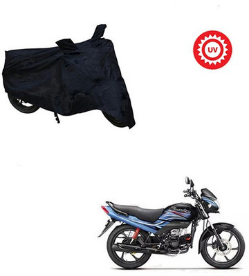 saanvi Two Wheeler Cover for Honda(Passion Pro, Silver)