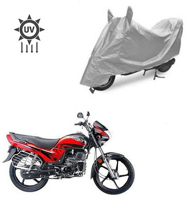 Atulit enterprises Two Wheeler Cover for Honda(Passion Plus, Silver)