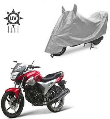 Atulit enterprises Two Wheeler Cover for Yamaha(SZ X, Silver)