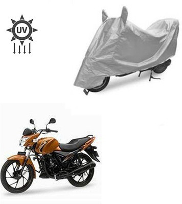 Atulit enterprises Two Wheeler Cover for Suzuki(Sling, Silver)