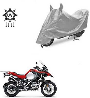 Atulit enterprises Two Wheeler Cover for BMW(R 1200 GS, Silver)