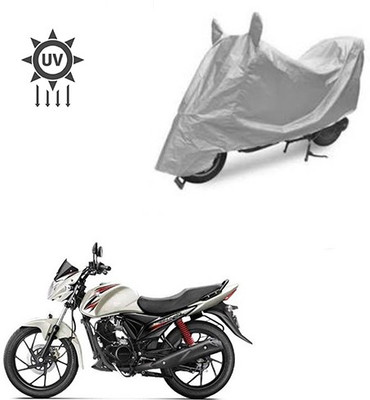 Atulit enterprises Two Wheeler Cover for Suzuki(Sling Shot Plus, Silver)