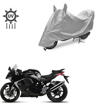 Feel heaven Two Wheeler Cover for Hyosung(GT250R, Silver)