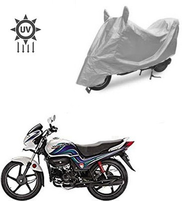 Atulit enterprises Two Wheeler Cover for Hero(Passion Pro TR, Silver)