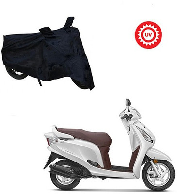 saanvi Two Wheeler Cover for Honda(Aviator, Silver)