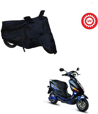 saanvi Two Wheeler Cover for Hero(Electric Cruz, Silver)