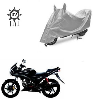 Atulit enterprises Two Wheeler Cover for Honda(CBF Stunner, Silver)
