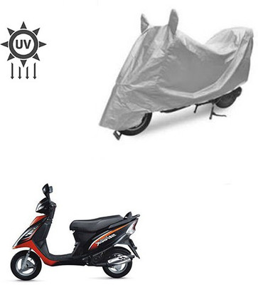 Atulit enterprises Two Wheeler Cover for TVS(Streek, Silver)